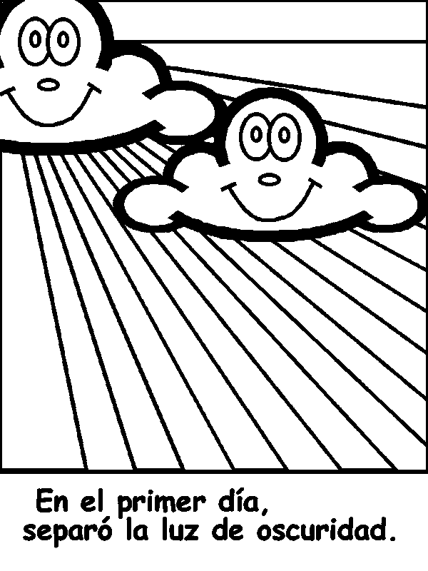 La creaci�n: D�a 1 - Dios separa la luz de la oscuridad