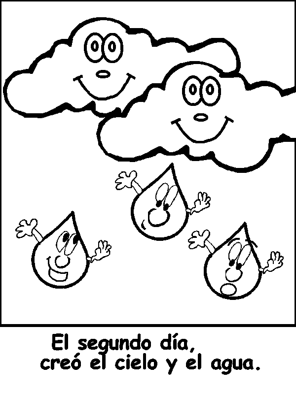 Creaci�n: D�a 2 - Dios cre� el cielo y el agua